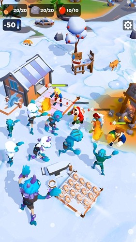 寒霜雪地生存单机版