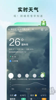 呱呱天气升级版 v1.1.1纯净版截图2