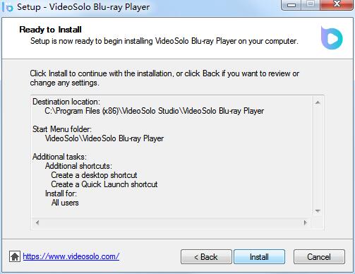 VideoSolo Blu-ray Player(蓝光视频播放器)