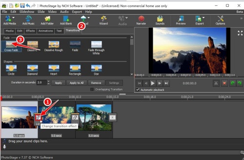 NCH PhotoStage(电子相册幻灯片制作软件)