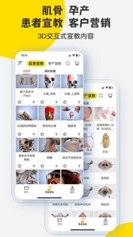 3Dbody解剖(医学平台应用)