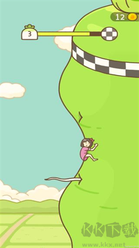 豆腐女孩爬萝卜游戏