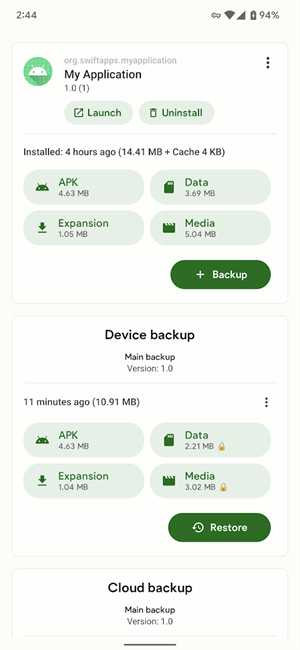 SwiftBackup(安卓系统文件备份)