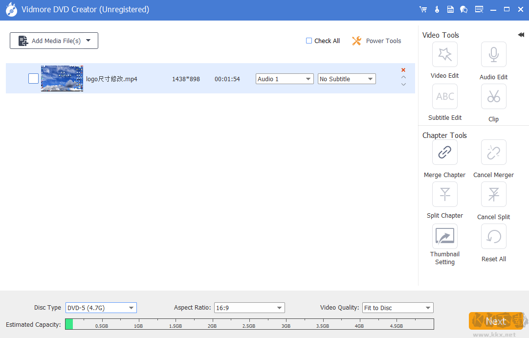 Vidmore DVD Creator(DVD刻录工具)