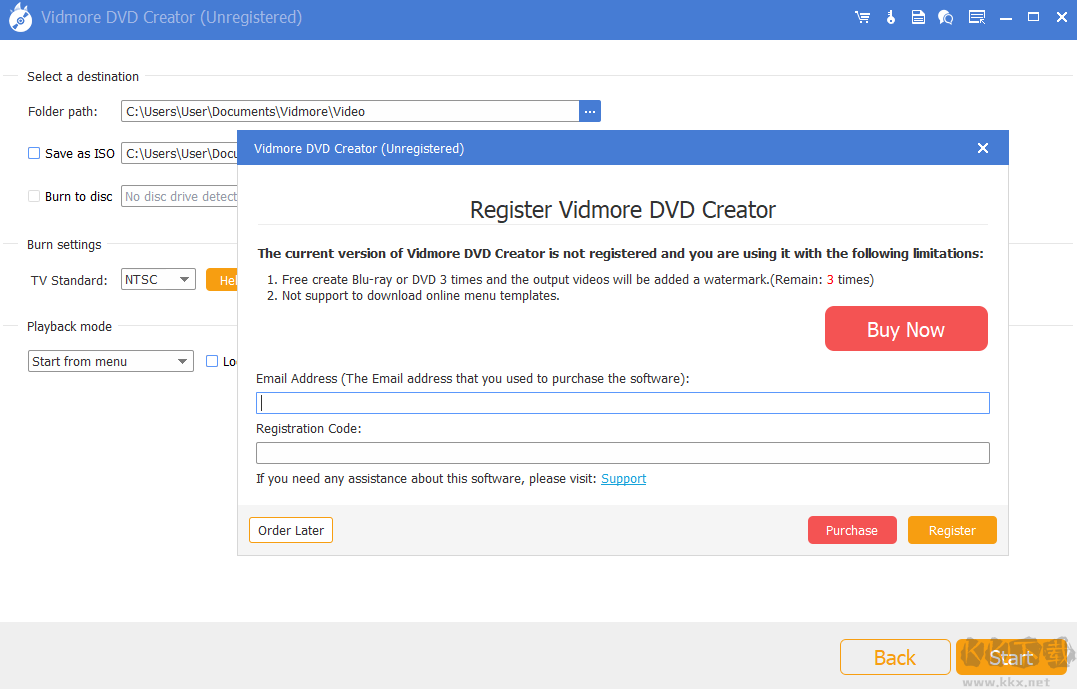 Vidmore DVD Creator(DVD刻录工具)