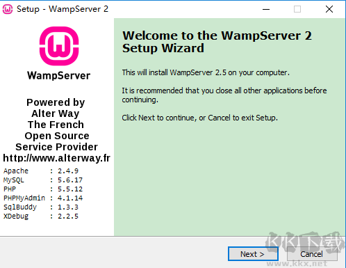 WampServer(安装环境服务器软件)