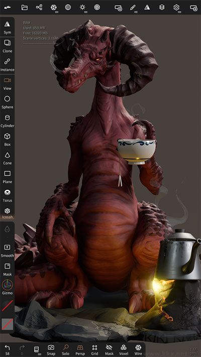 Sculpt+建模软件