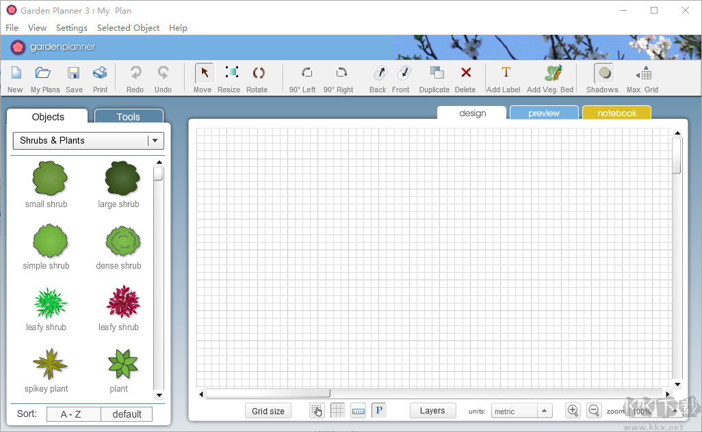 Garden Planner(园林规划设计软件)