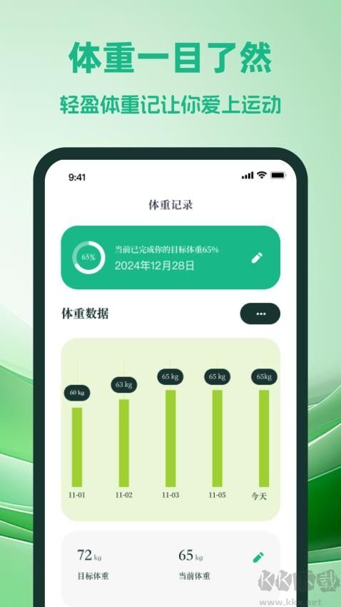轻盈体重记
