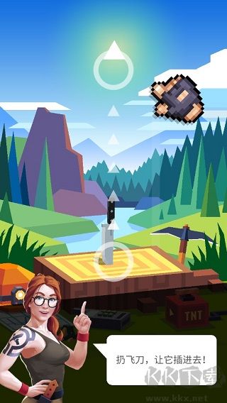 飞刀大师无限金币版