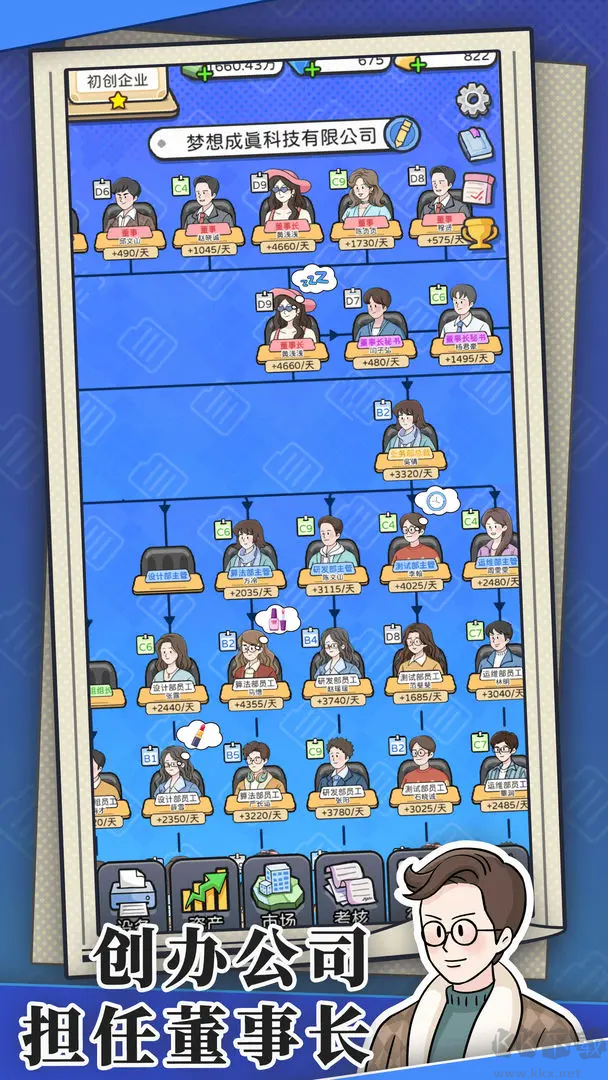 董事长模拟器放置模拟经营游戏