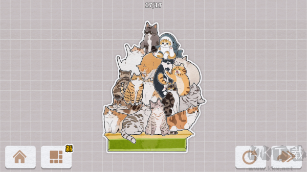 挤在一起的猫猫无限金币版