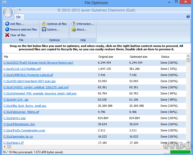 FileOptimizer便携版