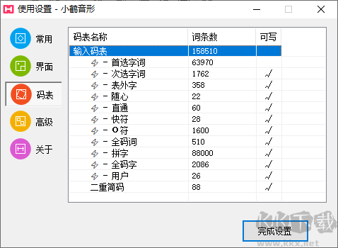 小鹤音形输入法