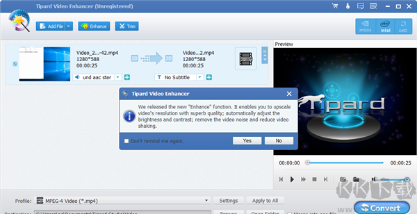 Tipard Video Enhancer(视频效果增强工具)