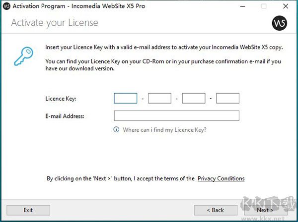 Incomedia WebSite X5 Pro(可视化网页设计软件)