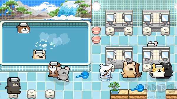 线条小狗动物温泉(Animal Spa)客户端