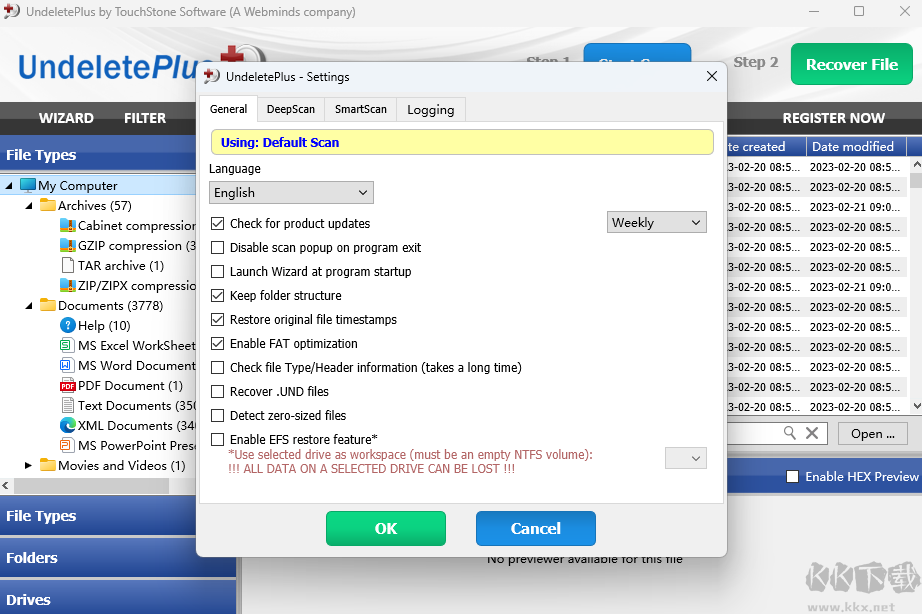 Undelete Plus