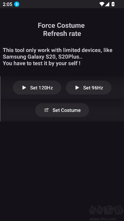 屏幕刷新率修改器（Screen Refresh Rate Tool）