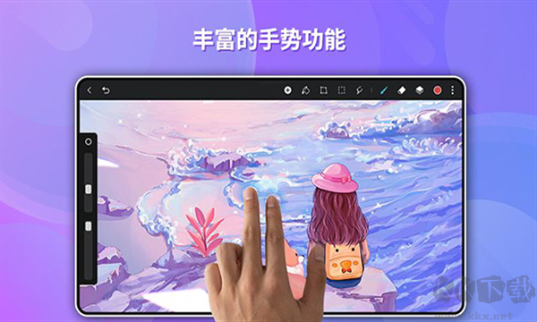 天生会画