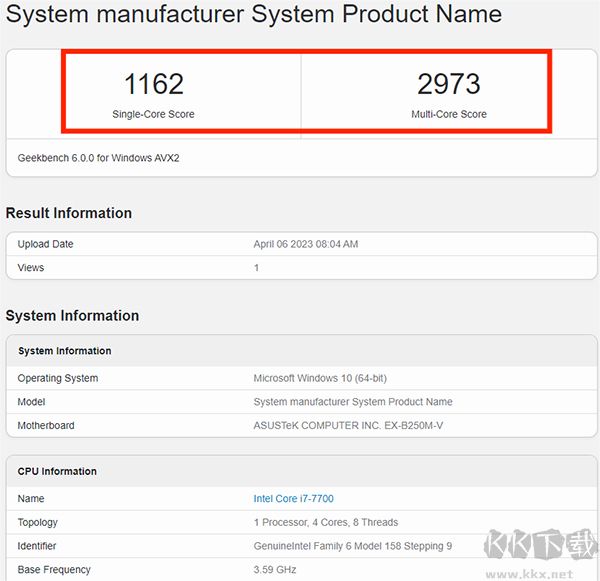 Geekbench6