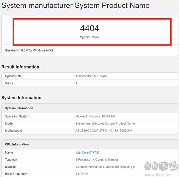 Geekbench6