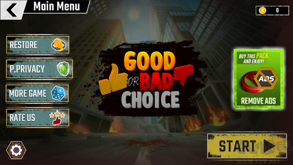 做出正确的选择回家路（Good Bad choice Go to Home）