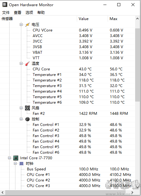 Open Hardware Monitor