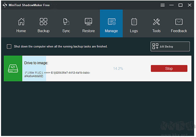 MiniTool ShadowMaker free