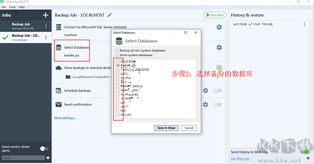 SQLBackupAndFTP