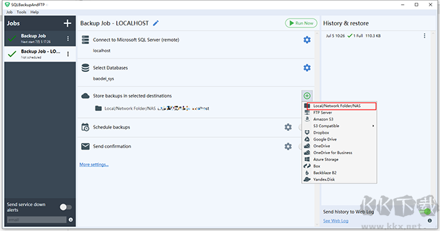 SQLBackupAndFTP