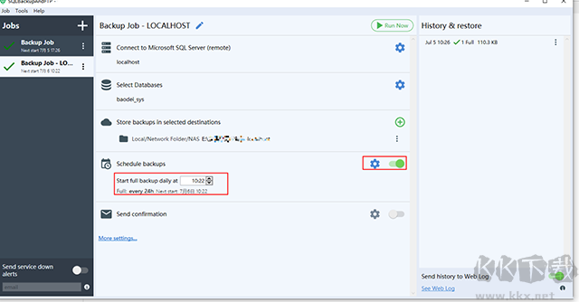 SQLBackupAndFTP