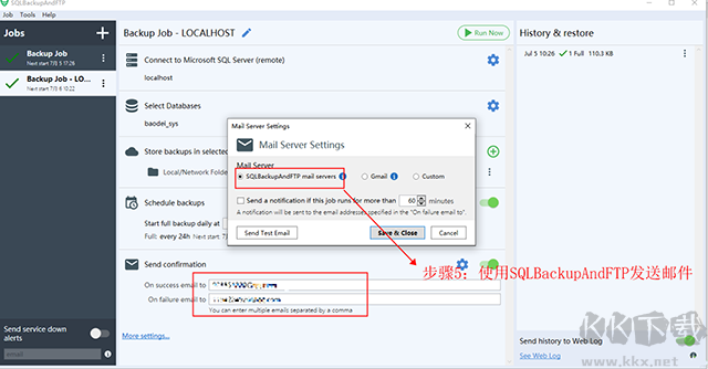SQLBackupAndFTP