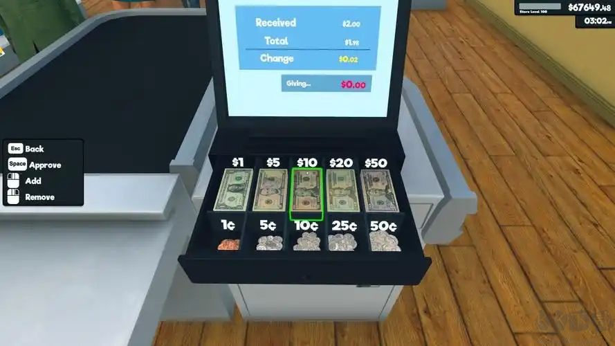 超市模拟器8项修改器（Grocery Store Simulator）官网版