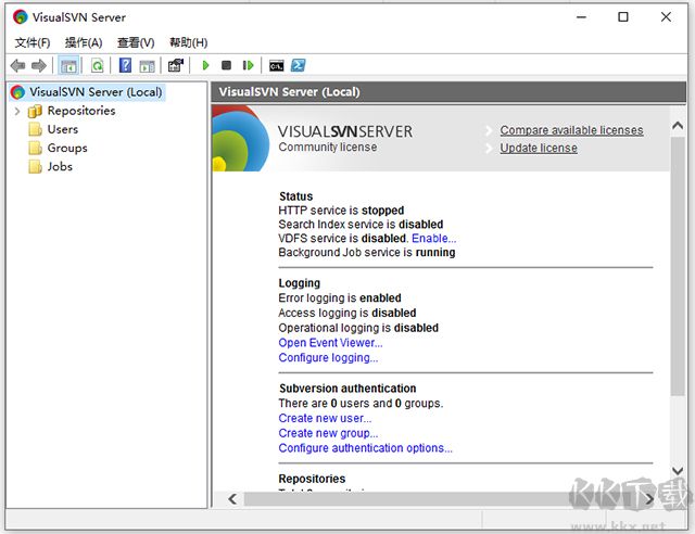 visualsvn server