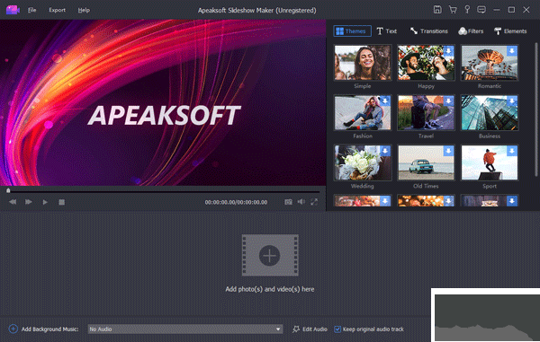 Apeaksoft Slideshow Maker