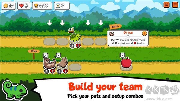 小动物自走棋(Super Auto Pets)