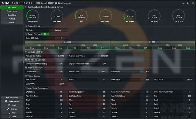 AMD Ryzen Master(锐龙超频软件)