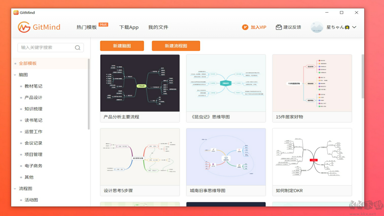 GitMind思维导图