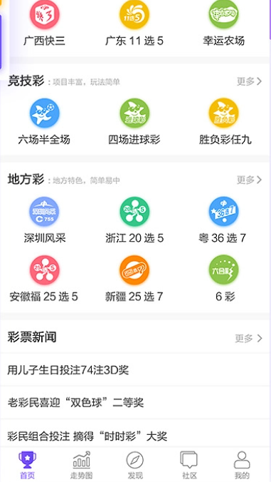 万彩吧官方彩票走势图