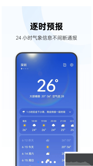 oppo天气预报
