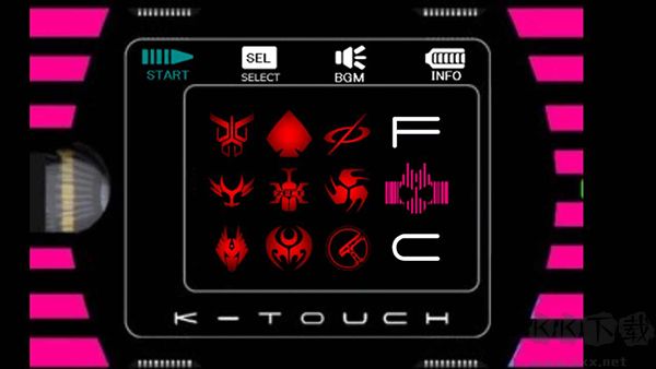 假面骑士帝骑K–Touch模拟器(K-Touch for Android)