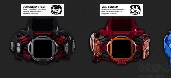 假面骑士戴蒙斯模拟器(Demons Driver Veil Destream)