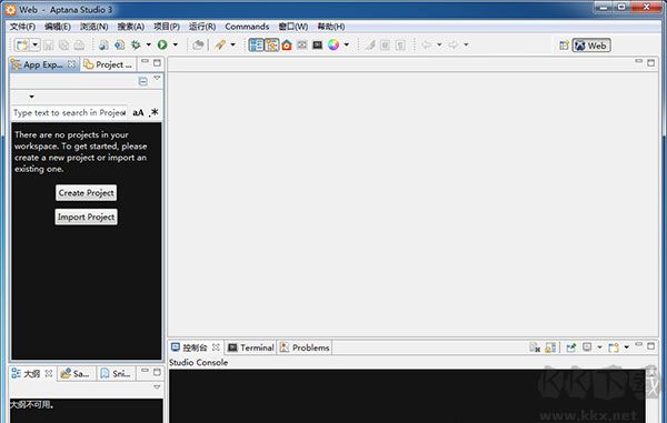 aptana studio(Web应用程序开发工具) 