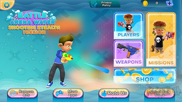 竞技场水上射击(Battle Arena Water Shooting Stealth Mission)