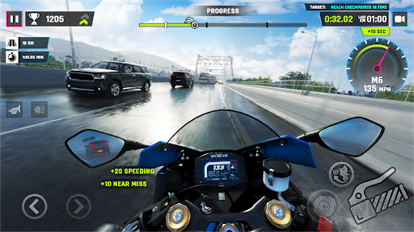 高速摩托模拟器(Highway Traffic Bike Simulator)