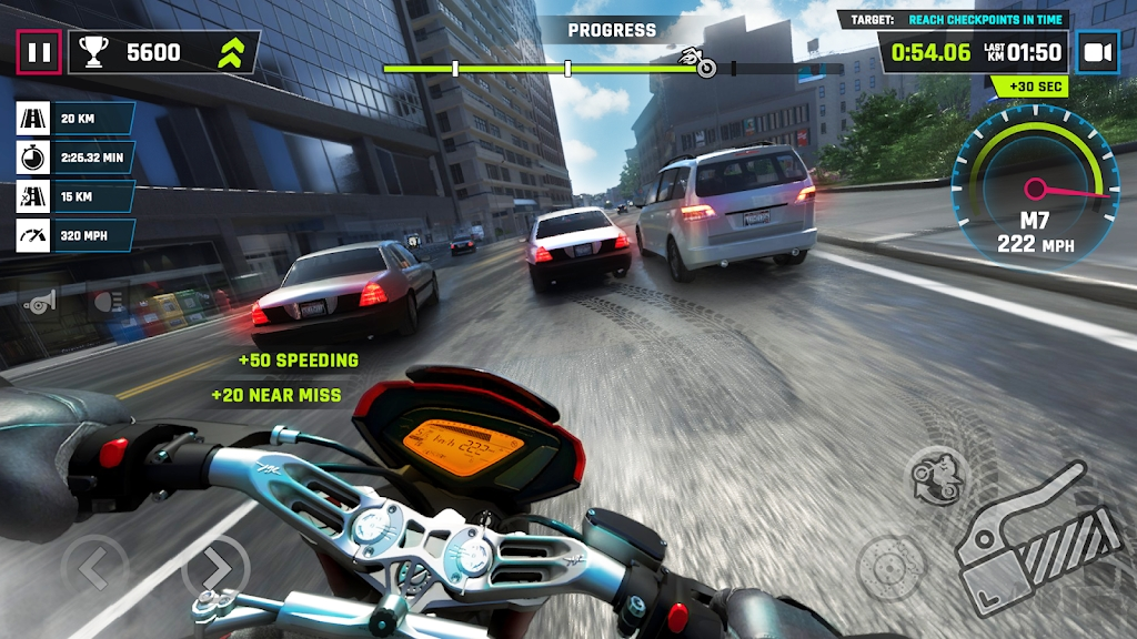 高速摩托模拟器(Highway Traffic Bike Simulator)