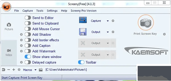 Screeny(屏幕截图工具)