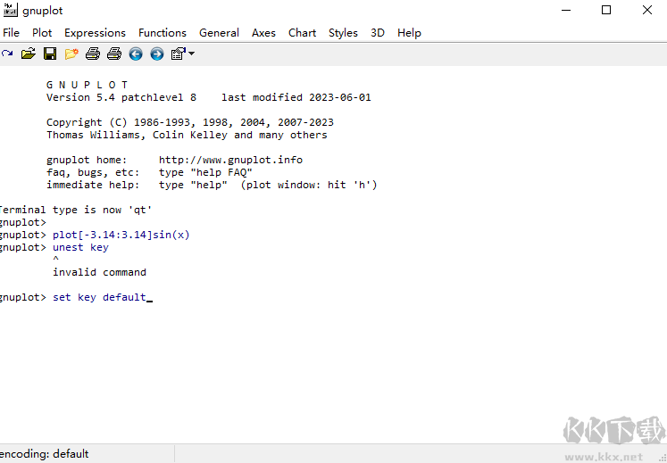 Gnuplot(科学绘图工具)