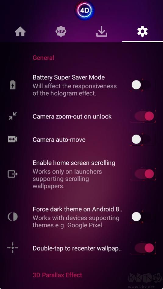 HD WALLPAPER 4D(4D动态壁纸)